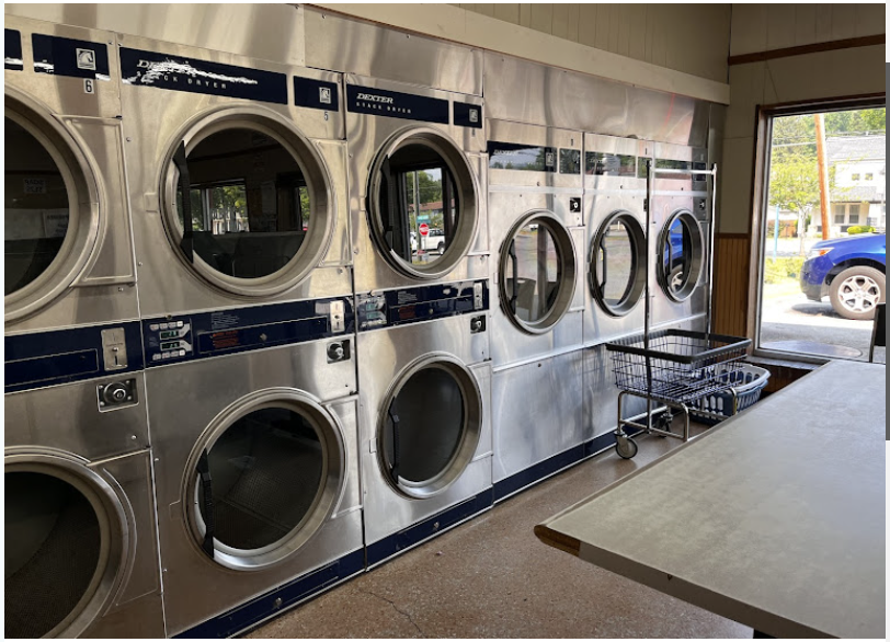 Fabric Care Coin Laundry interior