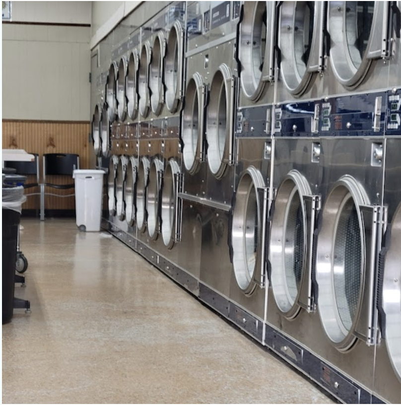 Fabric Care Coin Laundry interior